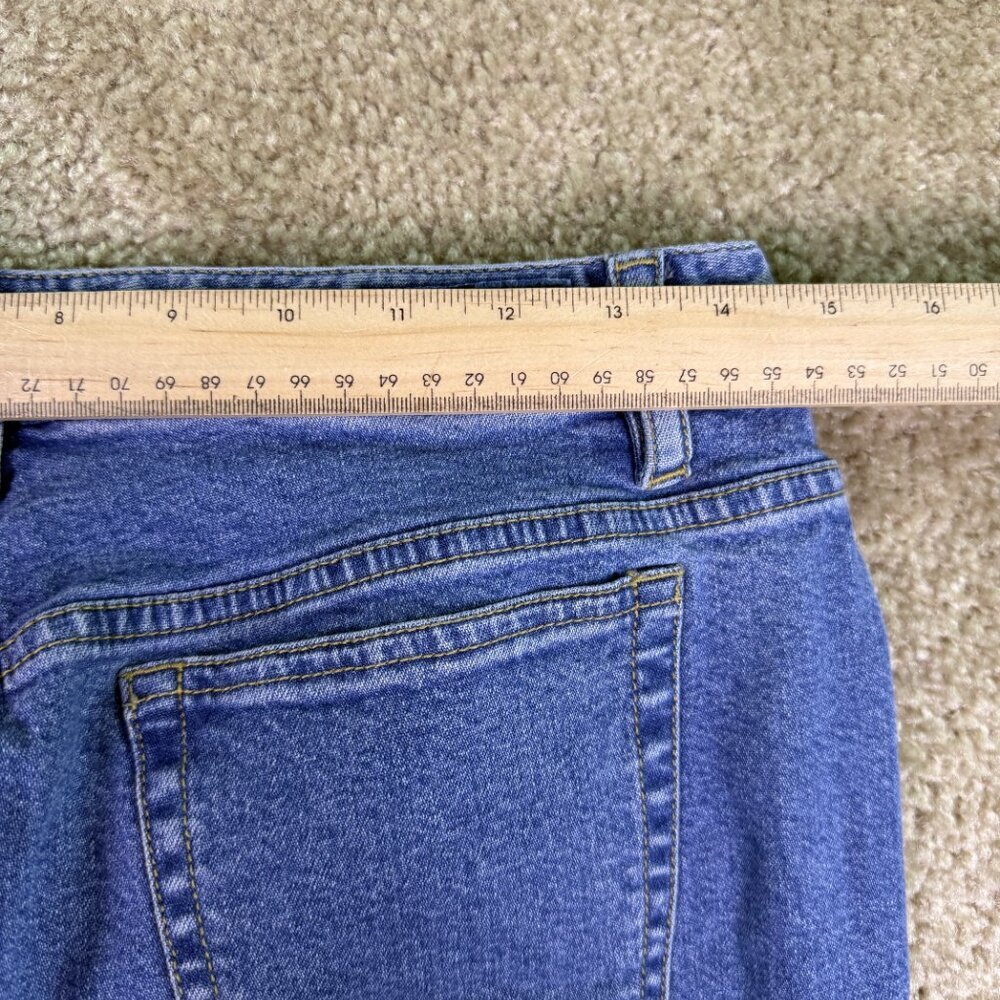 Liz Claiborne Women's Jeans Size 6 R Straight Leg Mid Rise Denim 29x30 F069 - Picture 9 of 13
